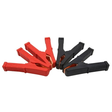 Black Red 100A Insulated Battery Clip Clamp for Car Auto Vehicle Xnrtop 2 Piece 90mm Long Battery Alligator Clips Black Red 100A Insulated Battery Clip Clamp for Car Auto Vehicle Xnrtop 2 Piece 90mm Long Battery Alligator Clips